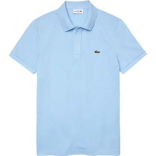 Klares Blaues Urban Style Poloshirt , Herren, Größe: S - Lacoste - Modalova