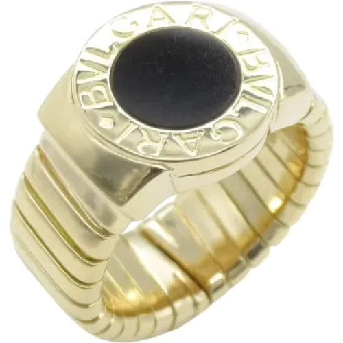 Pre-owned Gold rings , female, Sizes: ONE SIZE - Bvlgari Vintage - Modalova