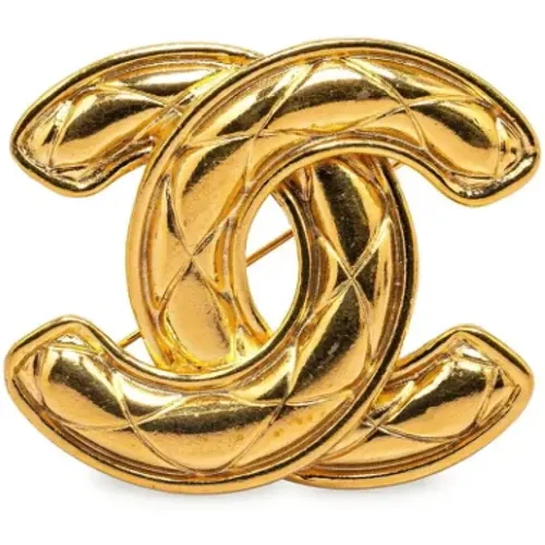 Pre-owned Metal chanel-jewelry , female, Sizes: ONE SIZE - Chanel Vintage - Modalova