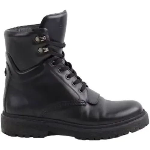 Pre-owned Leder boots , Damen, Größe: 39 EU - Moncler Pre-owned - Modalova