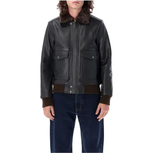 Men's Clothing Outerwear Antique Aw23 , male, Sizes: M, L, XL - Schott NYC - Modalova