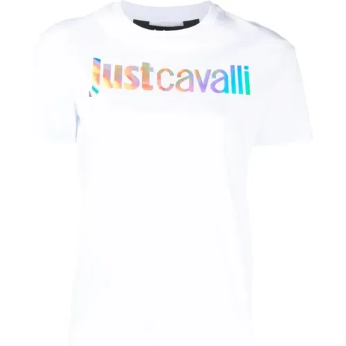 T-Shirts , Damen, Größe: 2XS - Just Cavalli - Modalova