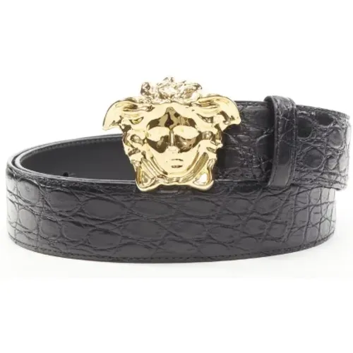 Pre-owned Leather belts , female, Sizes: ONE SIZE - Versace Pre-owned - Modalova