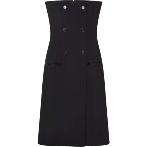 Moderne Woll-Bustier-Kleid - Stella Mccartney - Modalova