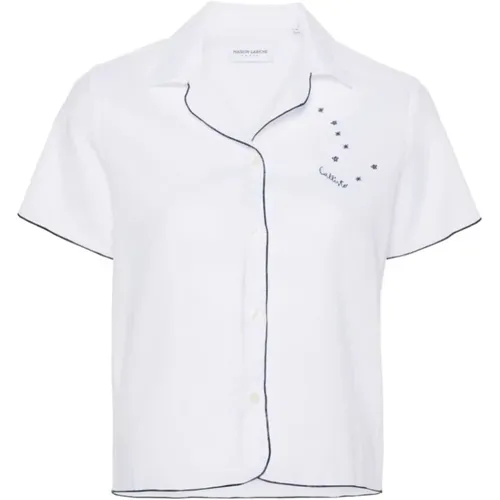 Short Sleeve Shirts , Damen, Größe: XS - Maison Labiche - Modalova