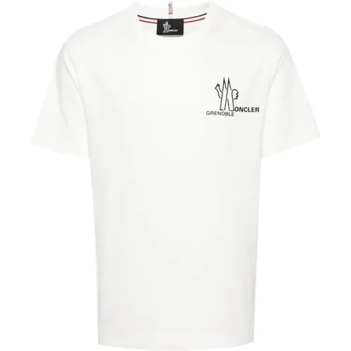 Grenoble Dynamics T-Shirt - , male, Sizes: XL, L - Moncler - Modalova