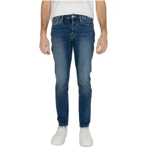 Slim-fit Jeans , Herren, Größe: W36 L32 - Armani Exchange - Modalova