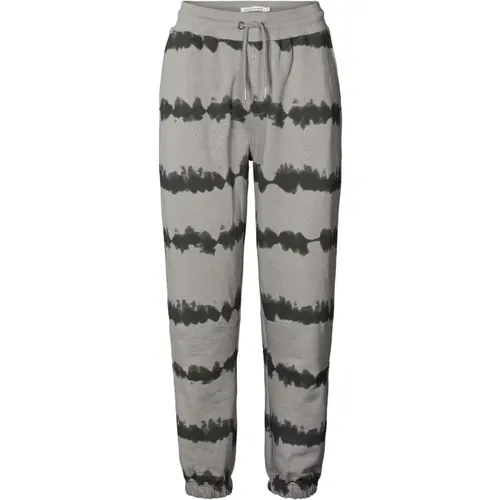 Grey Combo Sweatpants Nicca Model , female, Sizes: M, XS, S - Rabens Saloner - Modalova