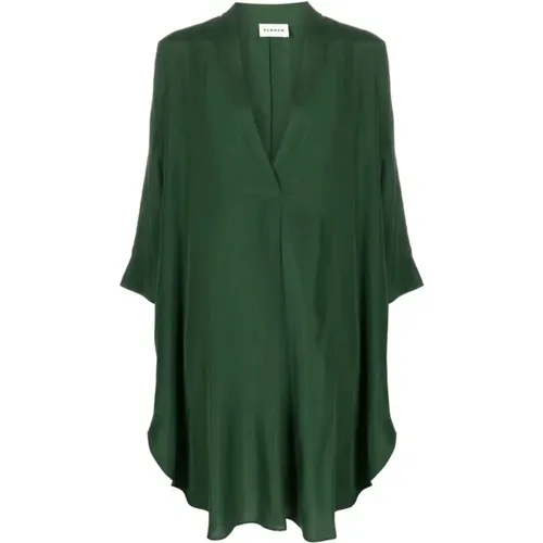Verde Kleid,PANNA Kleid,013 Nero Kleid - P.a.r.o.s.h. - Modalova