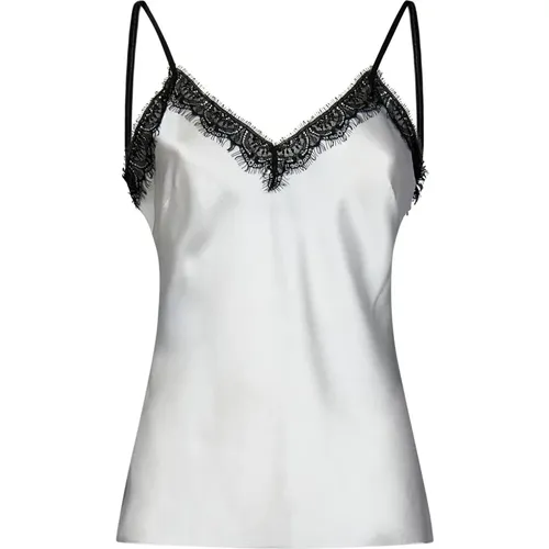 Top , female, Sizes: M - alberta ferretti - Modalova