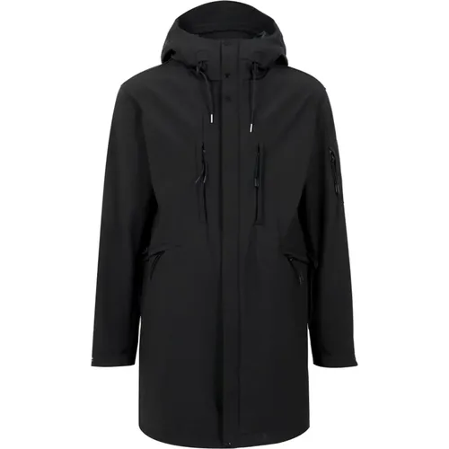 Parka with Adjustable Hood and Zipper Pockets , male, Sizes: L, M, S - C.P. Company - Modalova