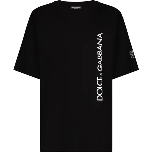T-shirts and Polos Collection , male, Sizes: M, S, L - Dolce & Gabbana - Modalova