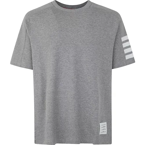 Milano Cotton 4 Bar Stripe T-Shirt , Herren, Größe: 2XL - Thom Browne - Modalova