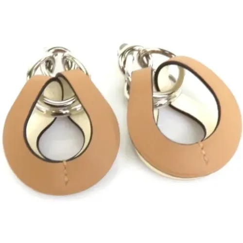 Pre-owned Metal earrings , female, Sizes: ONE SIZE - Hermès Vintage - Modalova