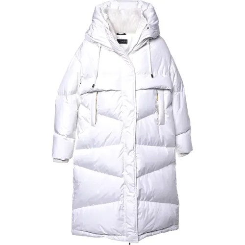 Down jacket in nylon , female, Sizes: M, XS - Baldinini - Modalova