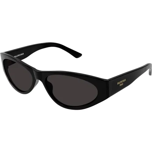 Stilvolle Sonnenbrille in Schwarz , Damen, Größe: 60 MM - Balenciaga - Modalova