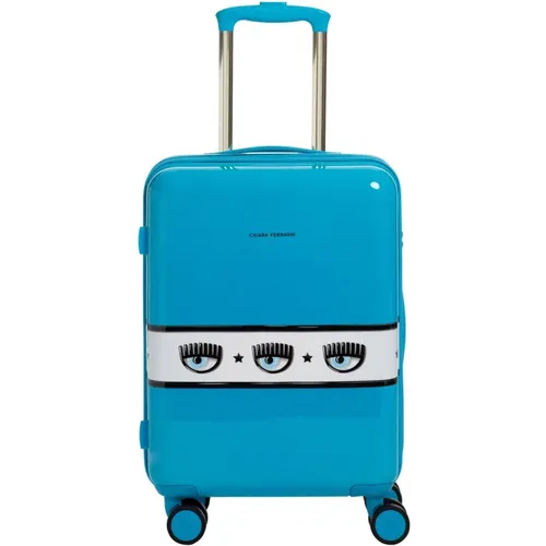 Logomania Trolley Bag , female, Sizes: ONE SIZE - Chiara Ferragni Collection - Modalova