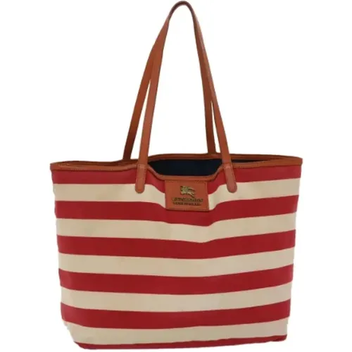 Pre-owned Canvas totes , female, Sizes: ONE SIZE - Burberry Vintage - Modalova