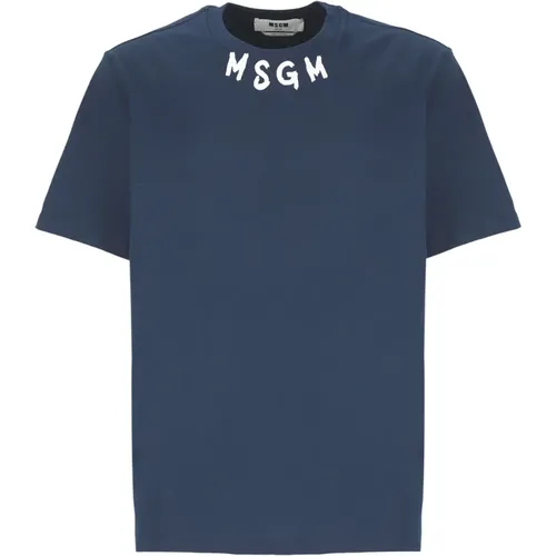 T-shirts and Polos , male, Sizes: M, S - Msgm - Modalova