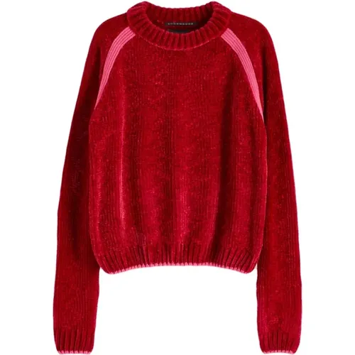 Cozy and Stylish Ciniglia Sweater , female, Sizes: S, M - Scotch & Soda - Modalova