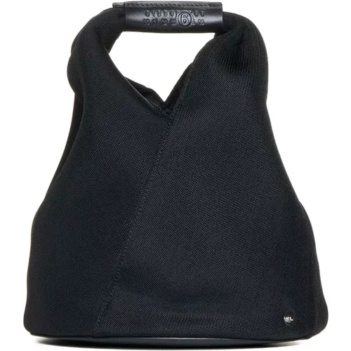 Layered Japanese Bucket Bag , female, Sizes: ONE SIZE - MM6 Maison Margiela - Modalova