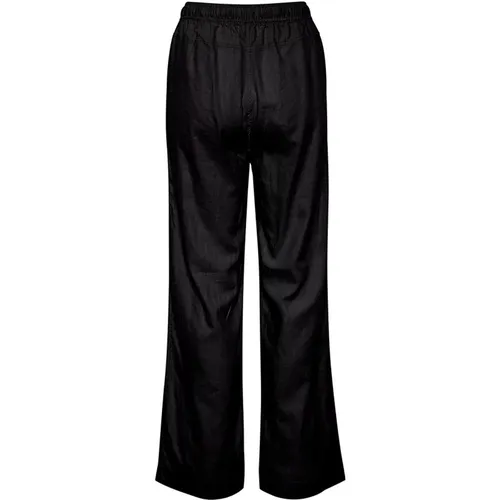 Schwarze Weite Beinhosen , Damen, Größe: L - InWear - Modalova