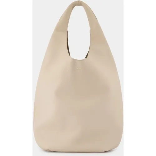 Beige Leder Schultertasche A.P.C - A.P.C. - Modalova