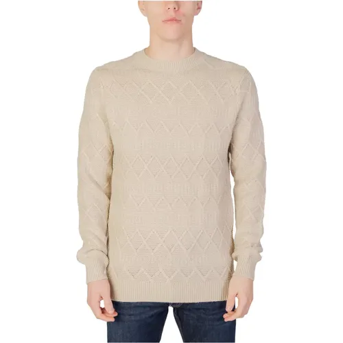 Herren Rundhals Strickpullover , Herren, Größe: S - Only & Sons - Modalova