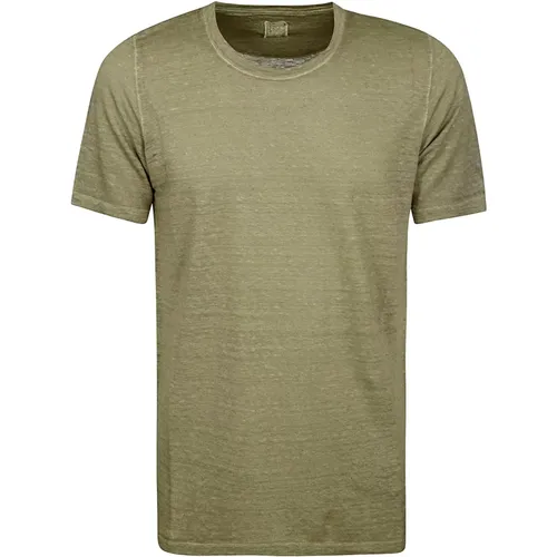 T-Shirts , Herren, Größe: L - 120% lino - Modalova