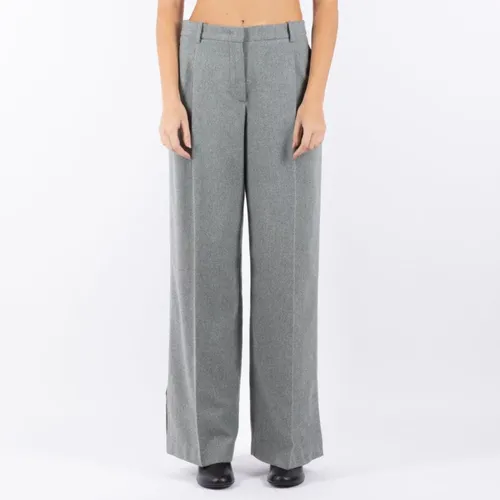 Recycelte Wolle Graue Hose , Damen, Größe: 2XS - The Garment - Modalova