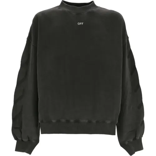 Stylischer Sweatshirt für Männer - Off White - Modalova