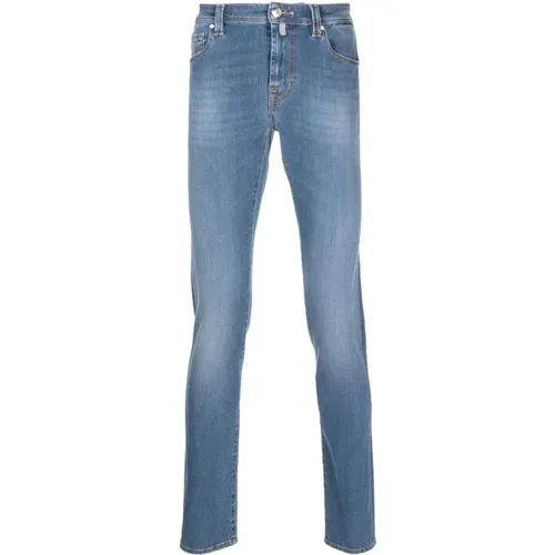 Blaue Gerades Jeans Casual Stil , Herren, Größe: W36 - Tramarossa - Modalova