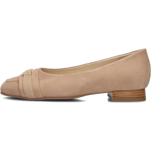 Taupe Suede Loafers Napoli Style , Damen, Größe: 38 EU - HASSIA - Modalova