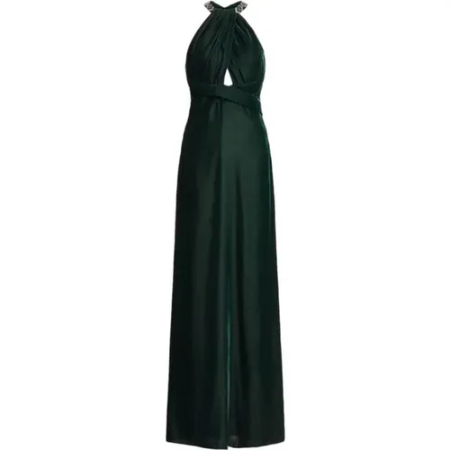 Velvet Beaded Maxi Dress , female, Sizes: S, 2XS - Ralph Lauren - Modalova