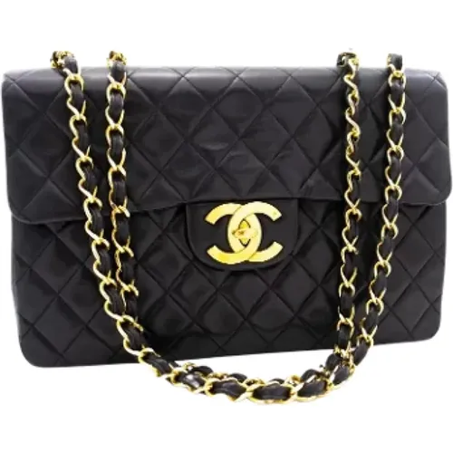 Gebrauchtes Zeitloses Schwarzes Leder Chanel - Chanel Vintage - Modalova