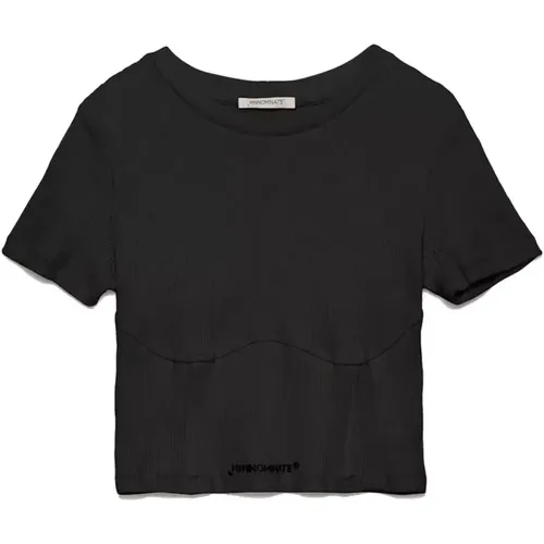 T-Shirts , Damen, Größe: L - Hinnominate - Modalova