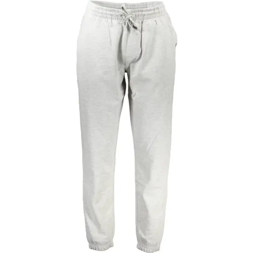 Sportliche Graue Herren-Sweatpants Elastischer Bund , Herren, Größe: M - Vans - Modalova