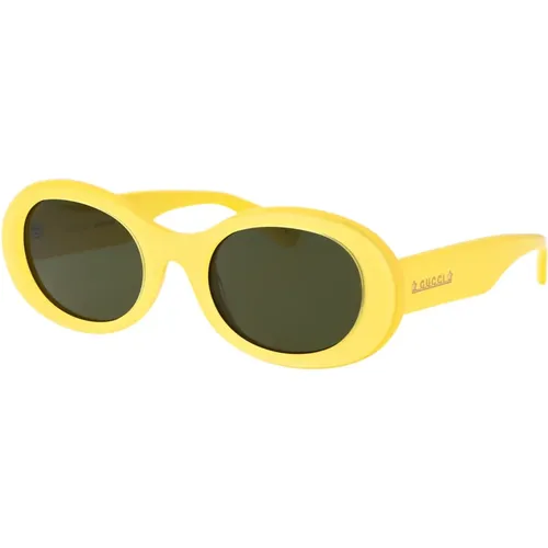 Stylische Sonnenbrille GG1587S,Lettering Large Sonnenbrille - Gucci - Modalova