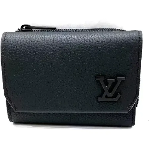 Pre-owned Leather wallets , male, Sizes: ONE SIZE - Louis Vuitton Vintage - Modalova