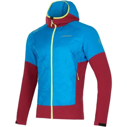 Breathable Hybrid Jacket with Zip , male, Sizes: L, M - la sportiva - Modalova