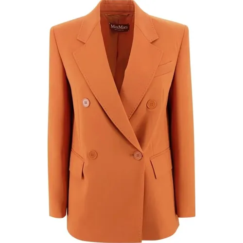 Orange Lamella Jacken Max Mara - Max Mara - Modalova