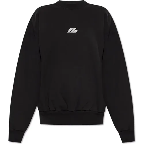 Sweatshirt mit bedrucktem Logo - Balenciaga - Modalova