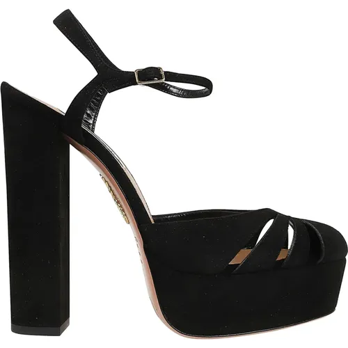 Women's Shoes Sandals Ss24 , female, Sizes: 4 UK, 7 UK, 2 UK - Aquazzura - Modalova