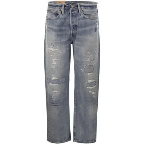 Klische Vintage-Jeans , Herren, Größe: W33 - Ralph Lauren - Modalova
