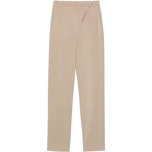 Trousers with Eco-Friendly Materials , female, Sizes: XS, XL, M, 2XS, S - Emporio Armani - Modalova