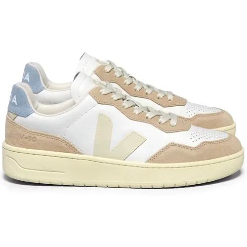 Aegean Project Leder Sneakers , Damen, Größe: 39 EU - Veja - Modalova