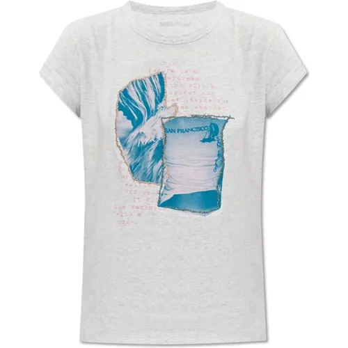 T-shirt Anya , Damen, Größe: S - Zadig & Voltaire - Modalova