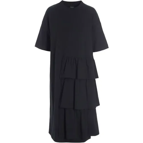 Elegantes Midi-Kleid mit Rüschen , Damen, Größe: XL - Bitte Kai Rand - Modalova