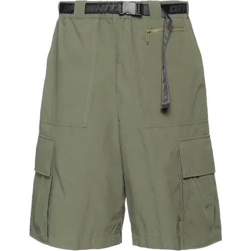 Shorts Ss22 Elasticated Waist , male, Sizes: L, S - Off White - Modalova