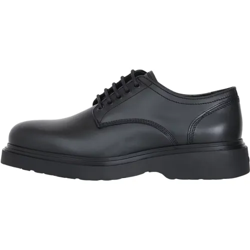 Schwarze flache Schuhe Eleganter formaler Stil , Herren, Größe: 40 EU - Calvin Klein Jeans - Modalova